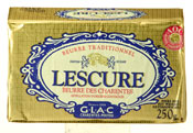 o^[ p^ 250g Beurre Doux Plaque de 250g