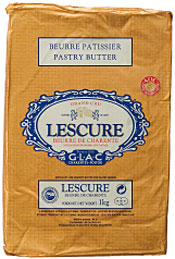 o^[  1kg Beurre Doux Pâisserie Plaque de 1kg